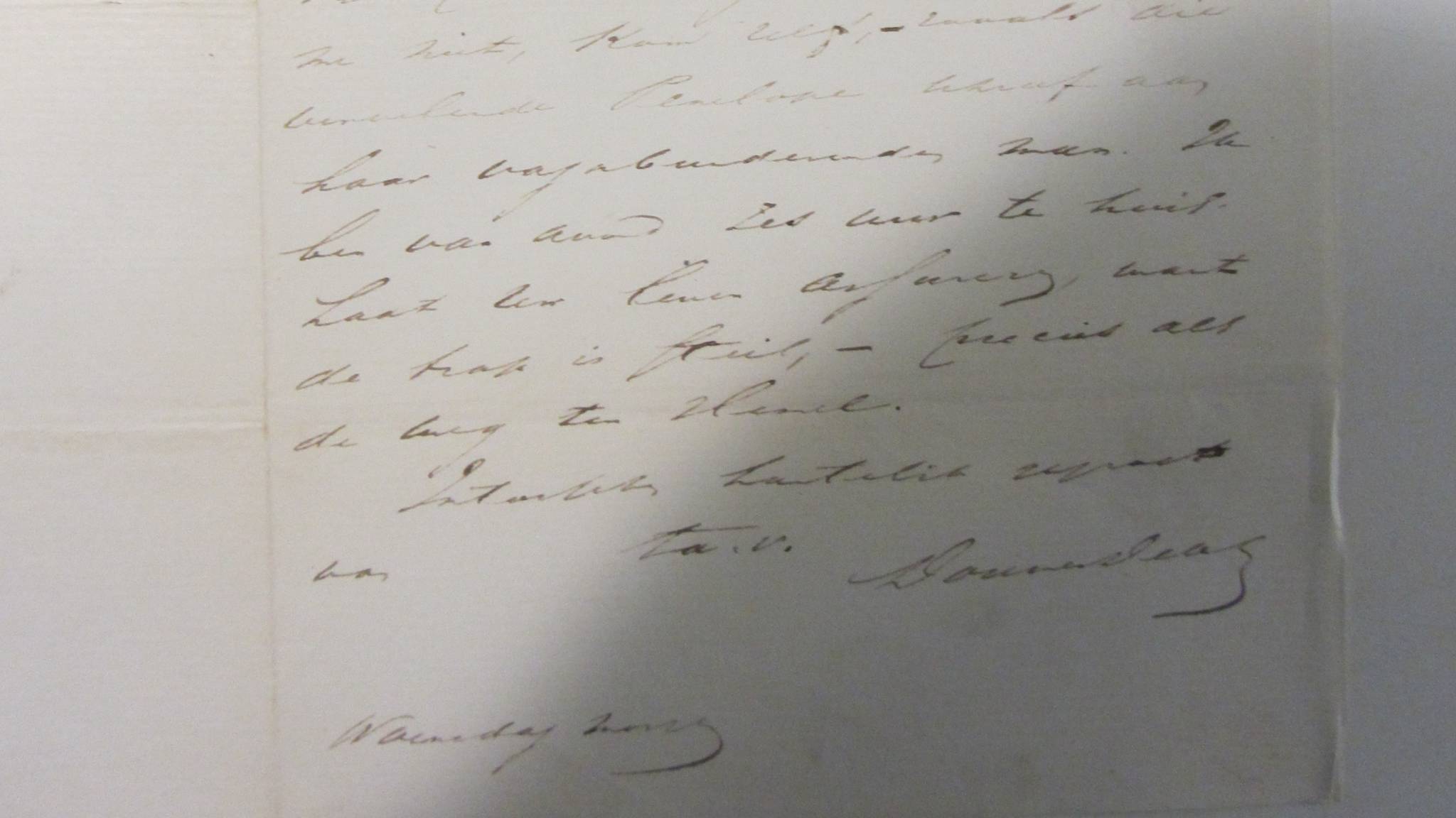 Onbekende brieven van Multatuli ontdekt NOS Onbekende brieven van Multatuli ontdekt NOS