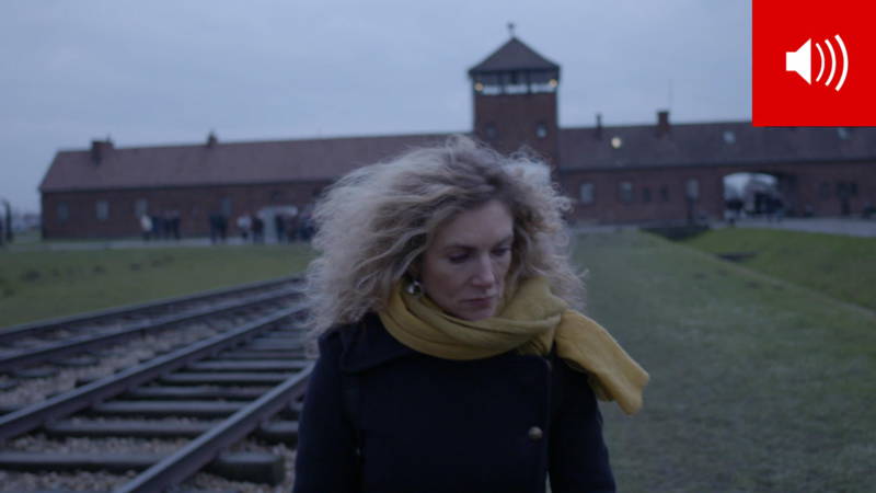 Jessica Durlacher in Auschwitz: 'Dit is de horrorplek van mijn vader'