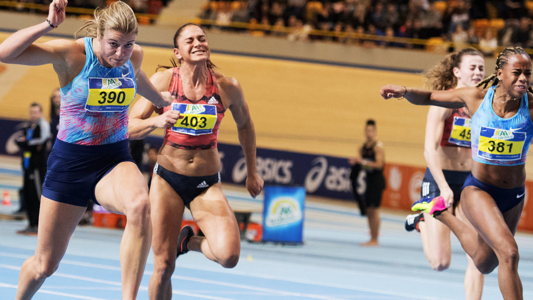 Schippers weer superieur op 60 meter sprint NOS Schippers weer superieur op 60 meter sprint NOS