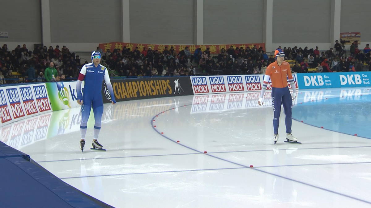 WK sprint: tweede 500 meter (mannen)