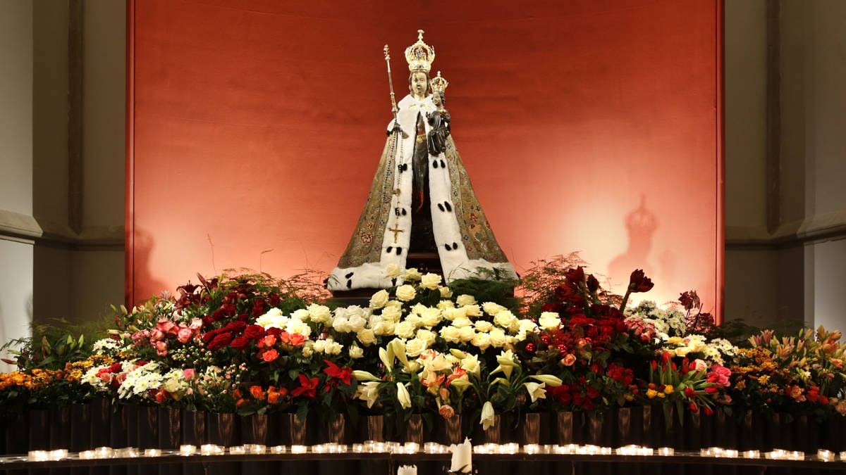 Zoete Lieve Vrouw even weg uit Sint-Janskathedraal Den Bosch