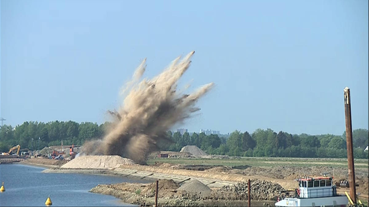 Bom uit Tweede Wereldoorlog in Limburgs dorp tot ontploffing gebracht