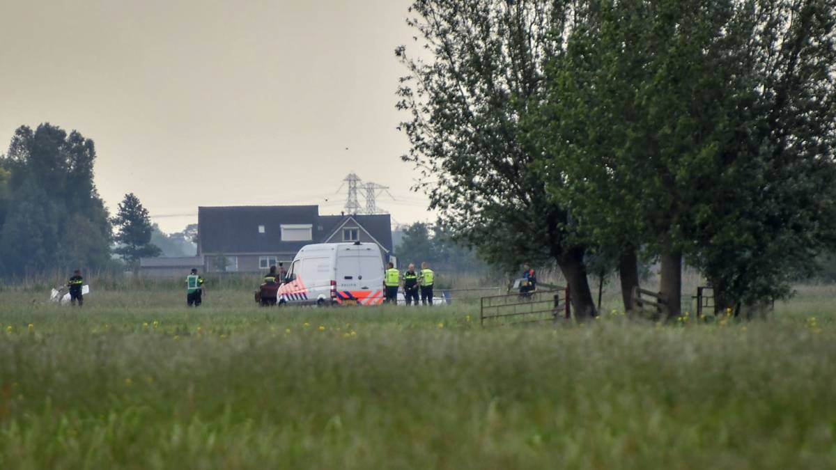 Twee doden bij crash met sportvliegtuigje Krimpenerwaard