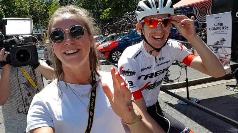 Schulting ontmoet idool Mollema en is liefhebber van de Tour | NOS