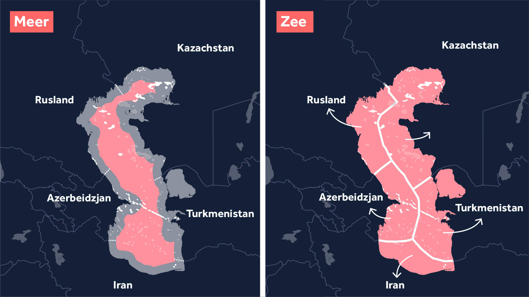 Waarom de Kaspische Zee geen meer meer is | NOS