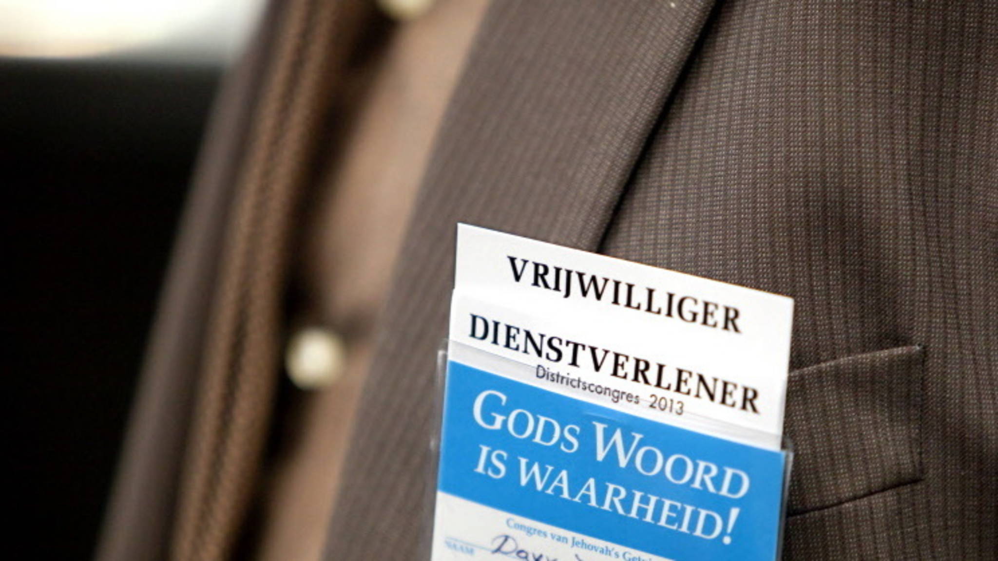 Jehovah's Getuigen 'geen bezwaar' tegen aangiftes