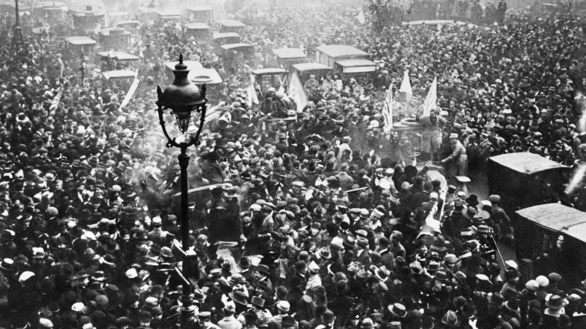 einde van de eerste wereldoorlog