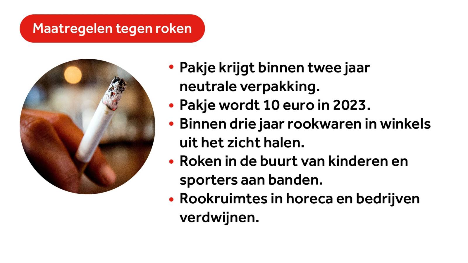 Het preventieakkoord: dit zijn de afspraken over overgewicht, roken en