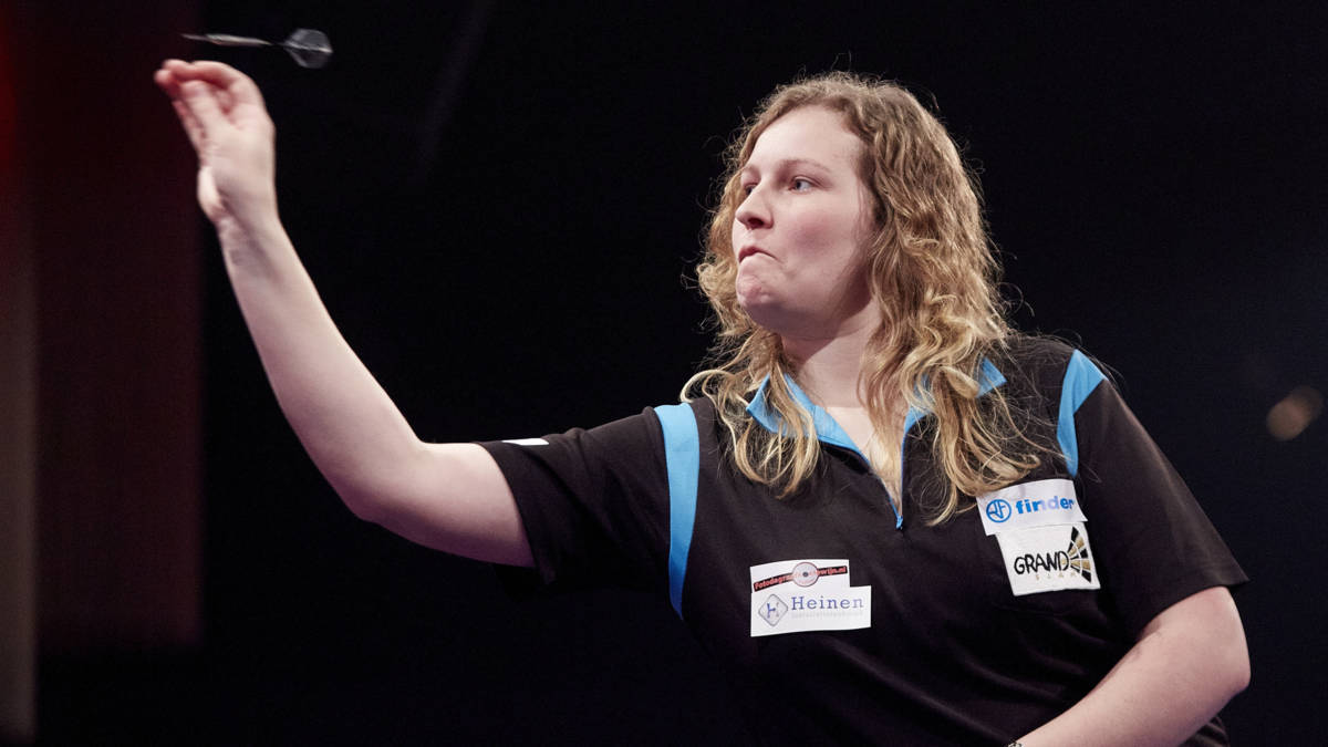 Wacht maar tot vrouwen darts net zo beheersen als het luchtpistool NOS