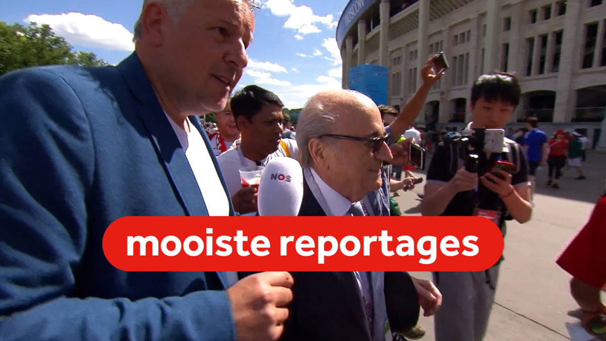 'Met mij gaat het goed, maar weet je wie dit is? Blatter!'