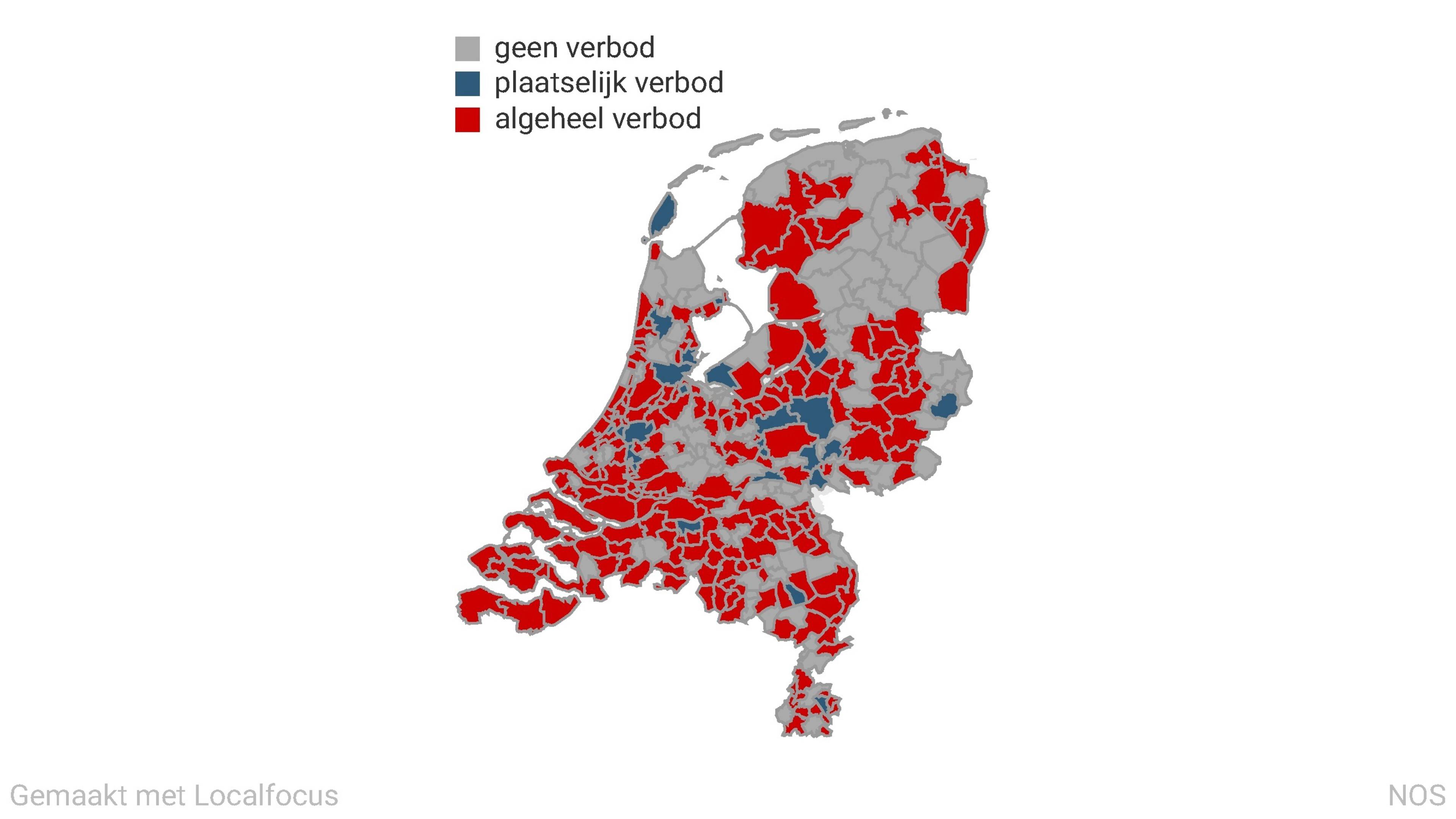Van de wet mag het, maar ruim 200 gemeenten verbieden drugsgebruik op