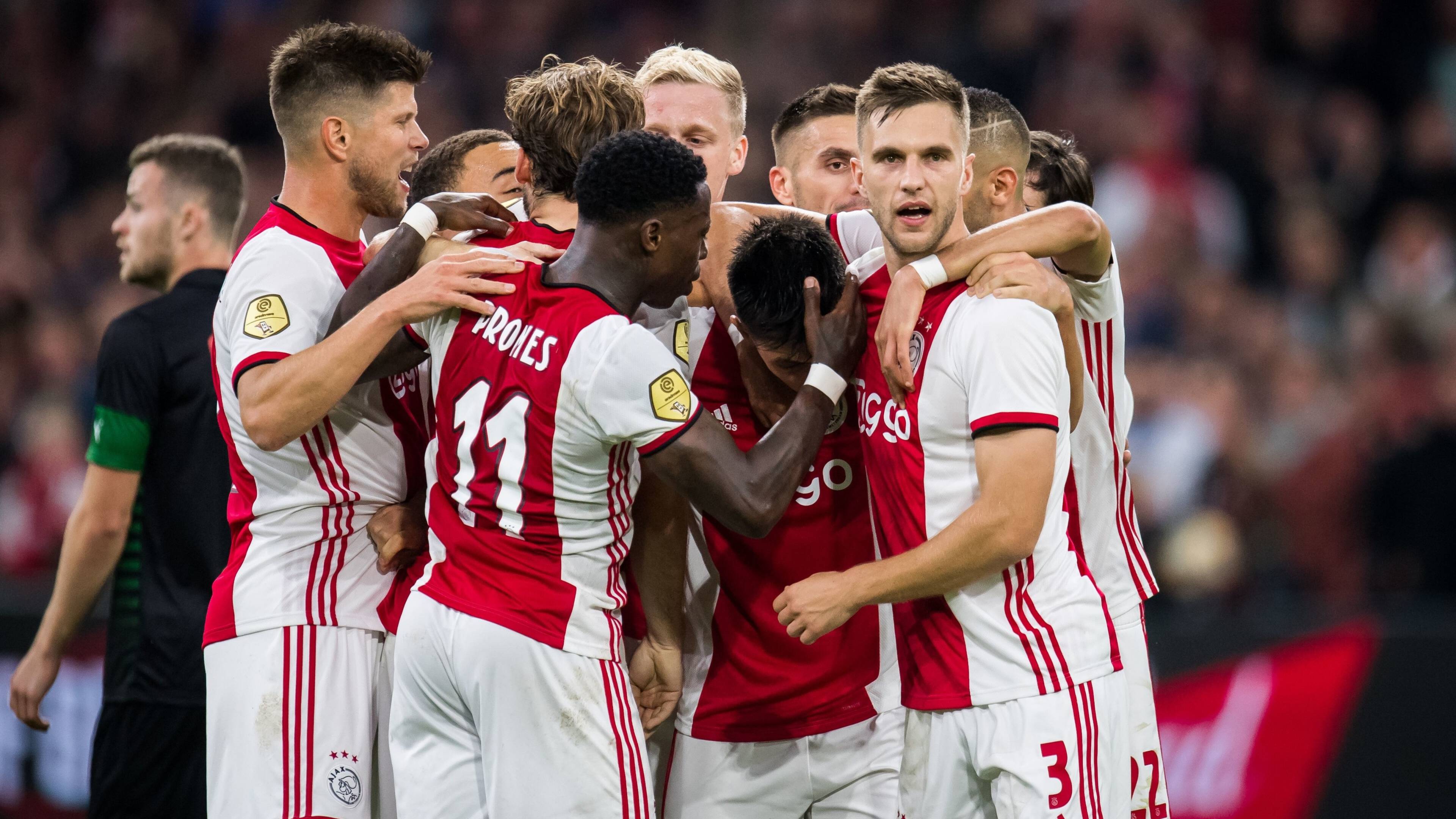 FC Groningen houdt het 75 minuten vol tegen Ajax, maar verliest toch NOS FC Groningen houdt het 75 minuten vol tegen Ajax, maar verliest toch NOS