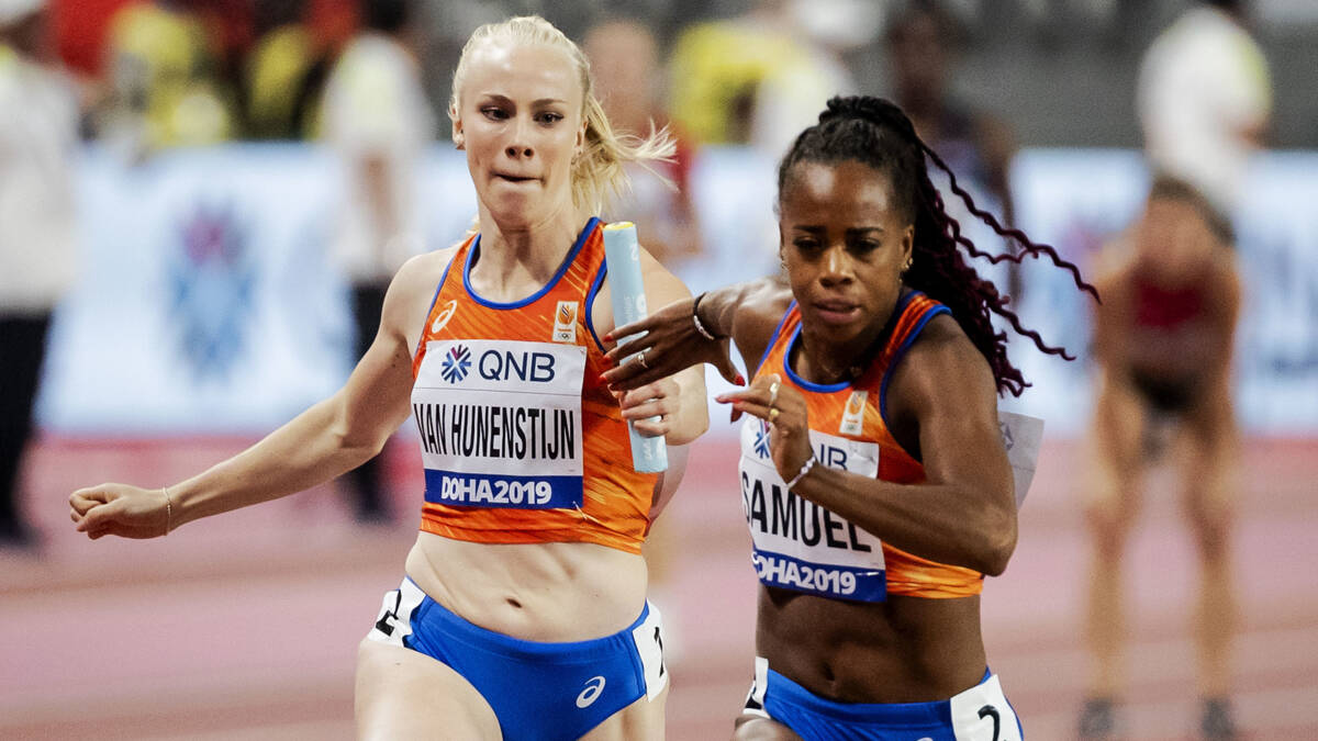 Estafettevrouwen Niet Naar WK finale 4x100 Meter