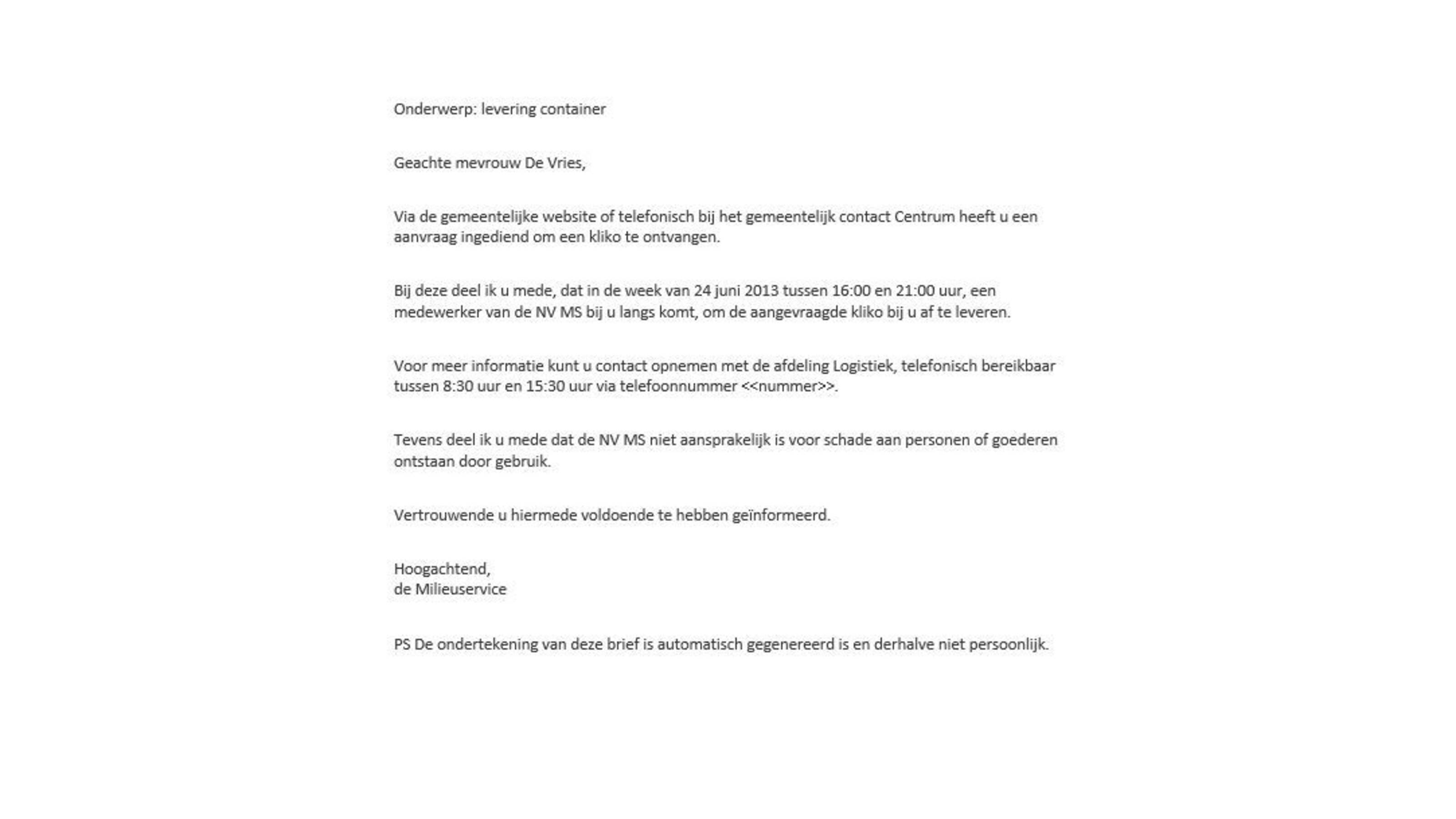 Moeilijke overheidsbrieven moeten duidelijker snap jij dit?  NOS