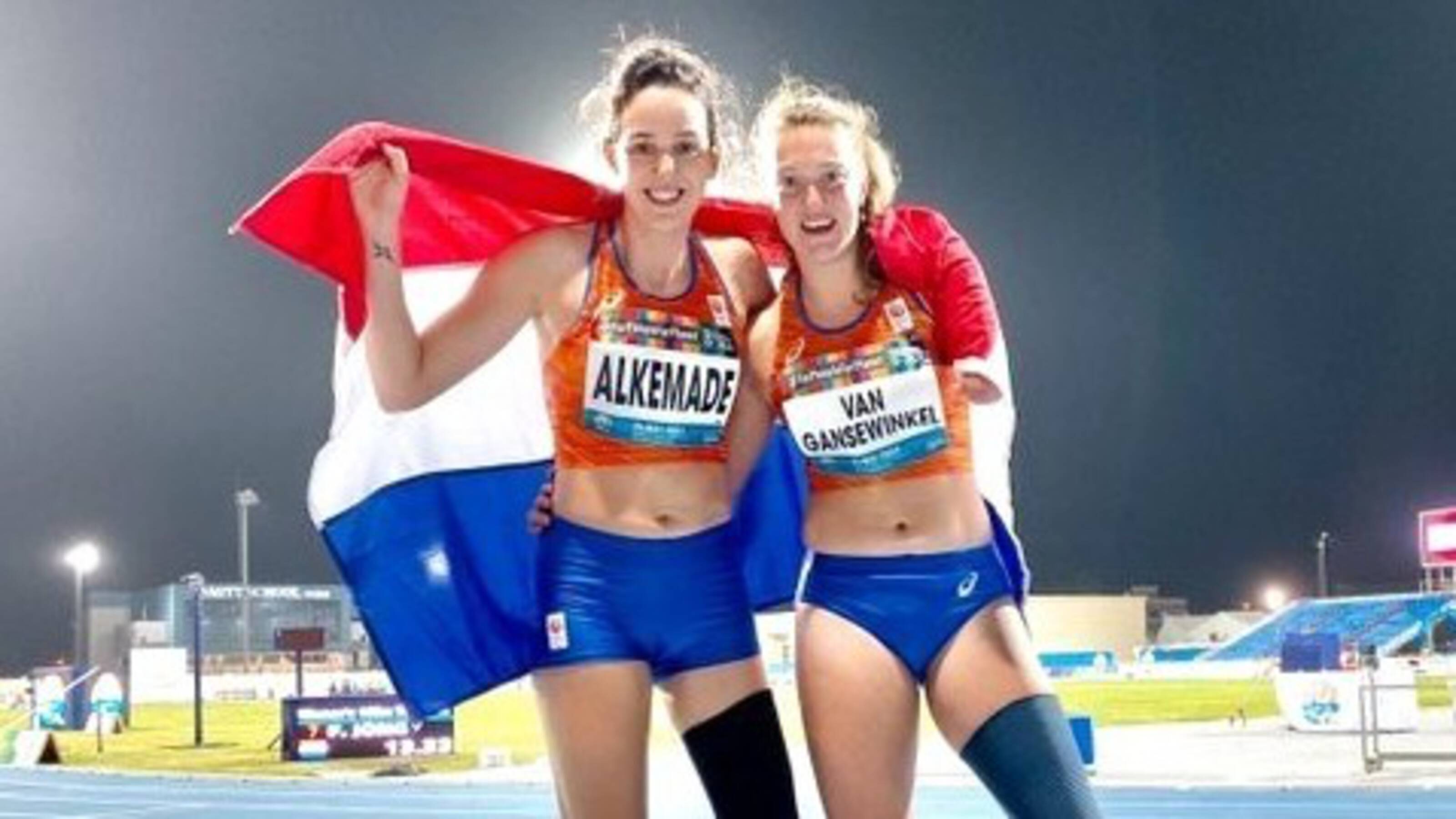 Paraatlete Jong schittert in aanloop naar Spelen met wereldrecord 100 meter NOS