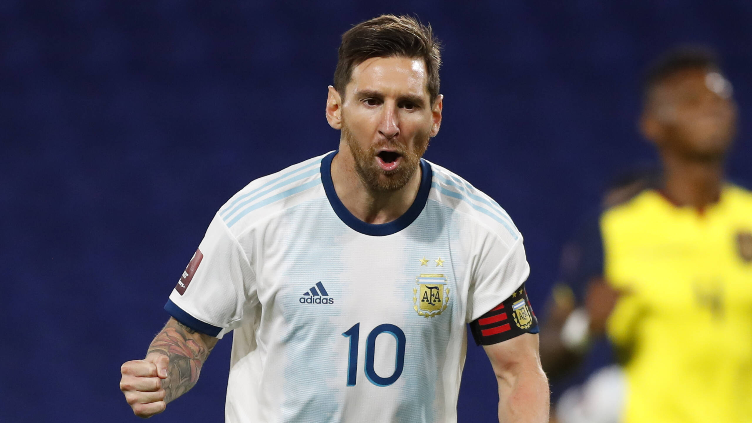 Uitgestelde start WKkwalificatie ZuidAmerika Messi scoort, woede bij Chili NOS Uitgestelde start WKkwalificatie ZuidAmerika Messi scoort, woede bij Chili NOS