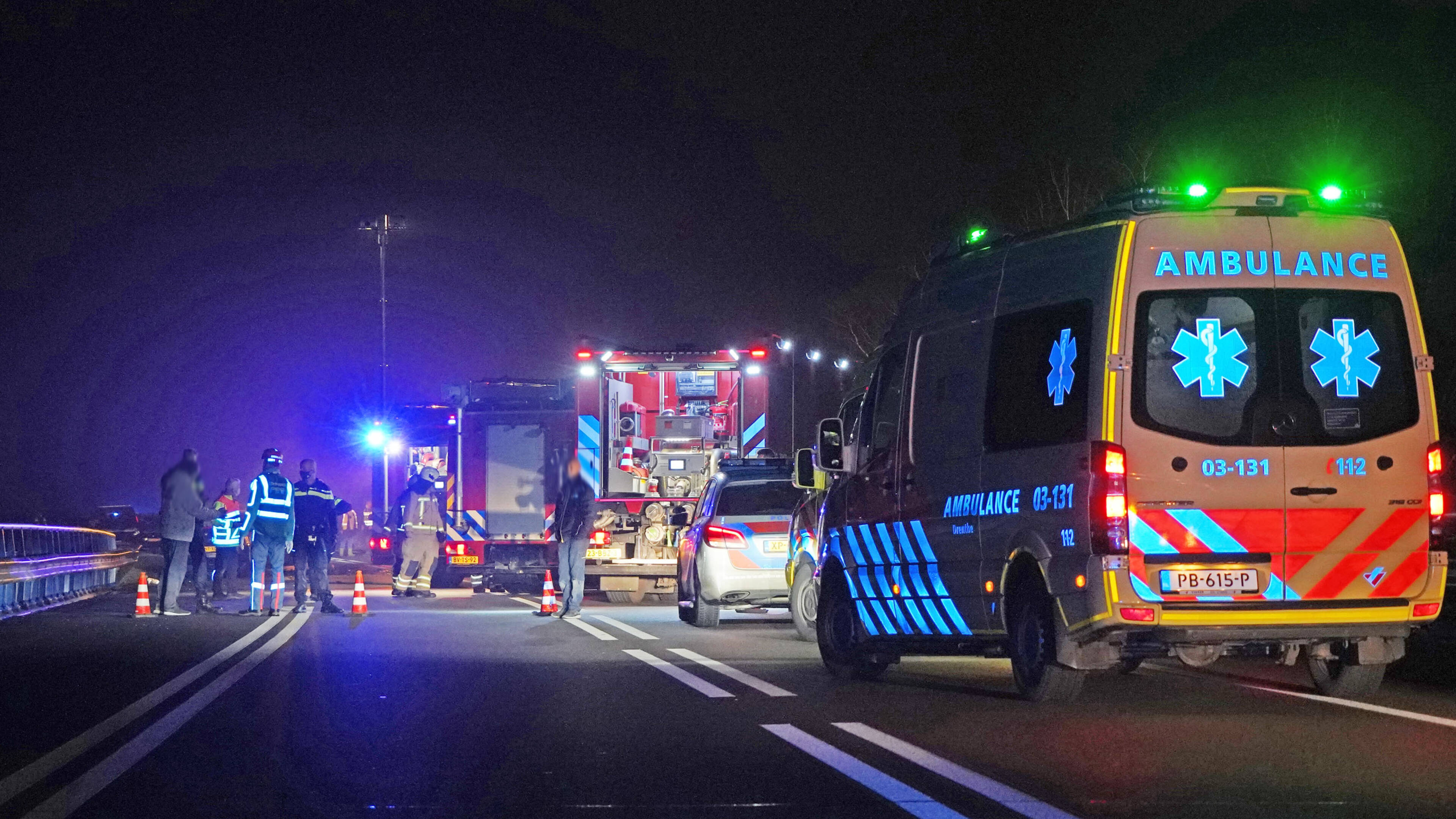 Man Van 25 Omgekomen Bij Frontale Botsing Coevorden Nos