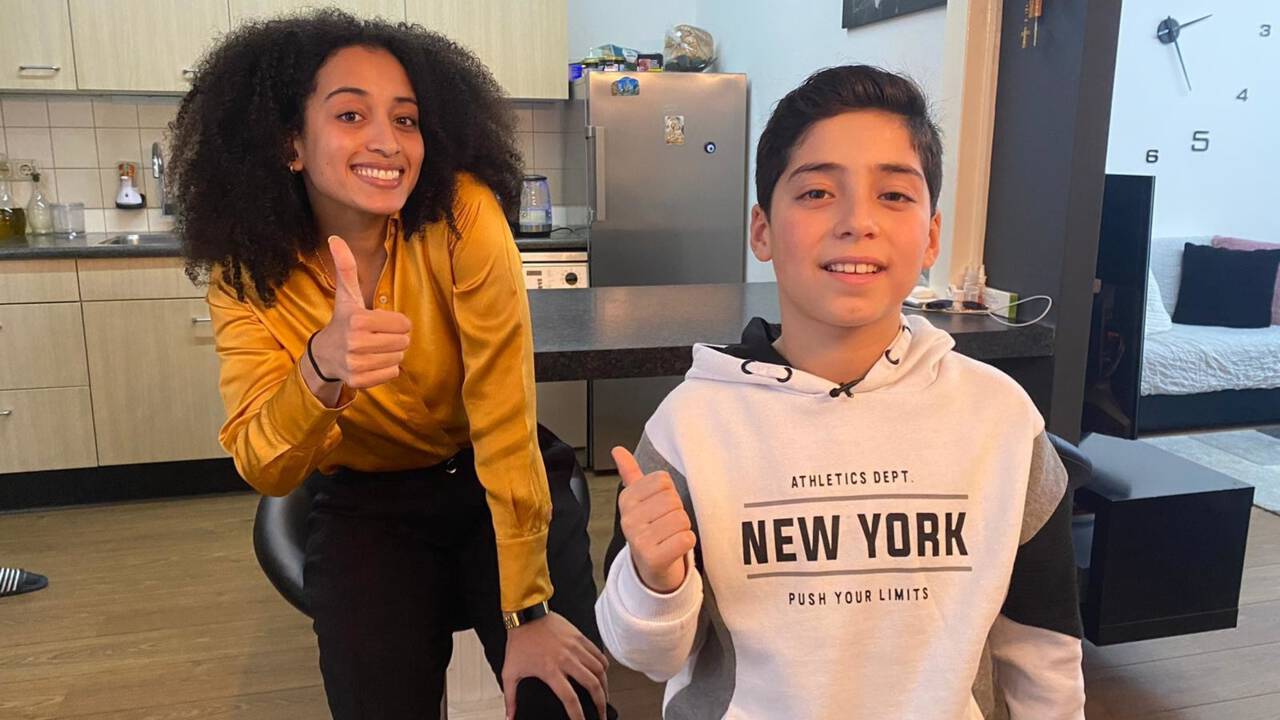 Savvio Rapper Savio (10) wordt ontdekt als rap-talent door Défano Holwijn