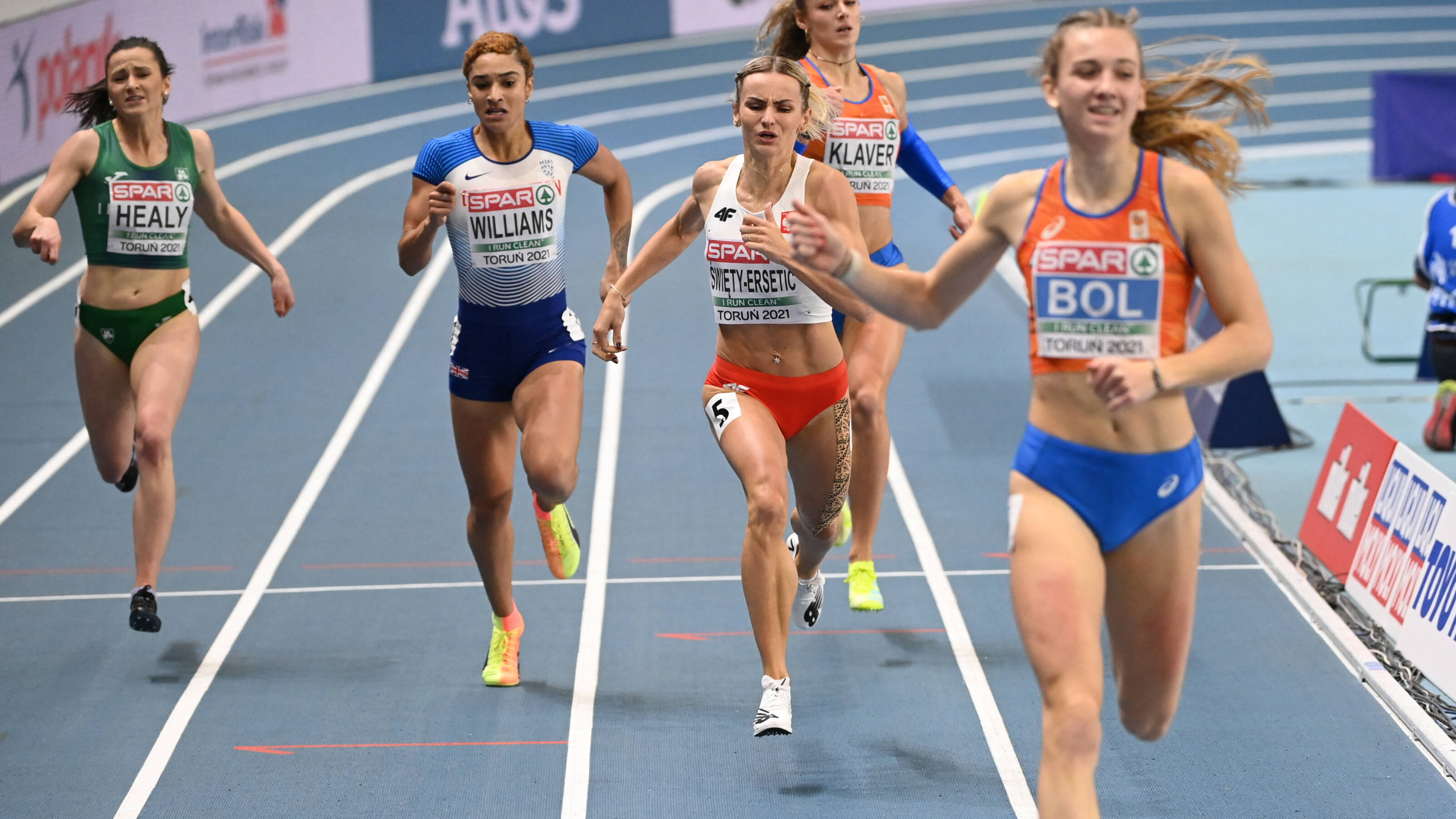 Supertalent Bol raast met overmacht naar Europese indoortitel op 400 meter NOS