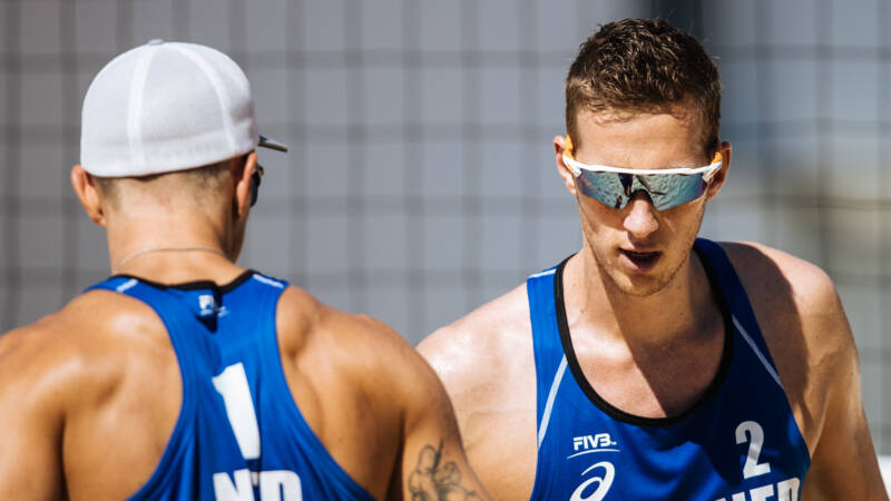 Beachvolleybalduo Varenhorst/Van de Velde haalt halve finales in Sotsji