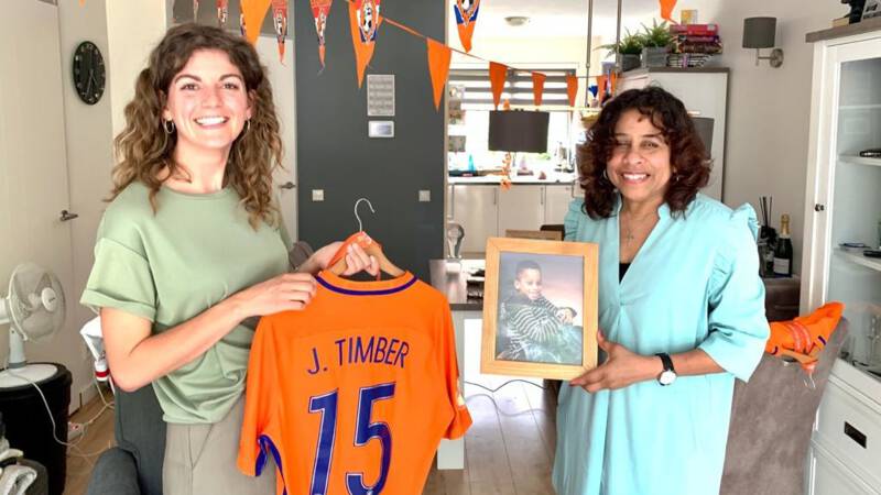 Moeder Marilyn over Jurriën Timber: 'Hij zei: mam, dit is geen spelletje meer'