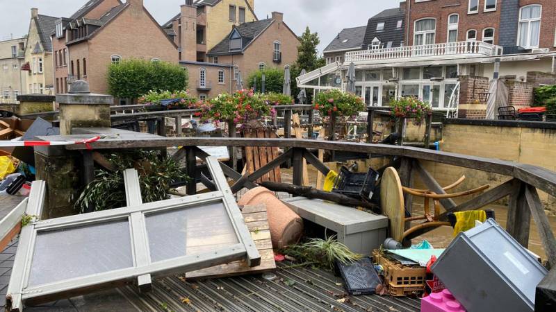 400 miljoen euro schade in Valkenburg, 2300 huizen beschadigd