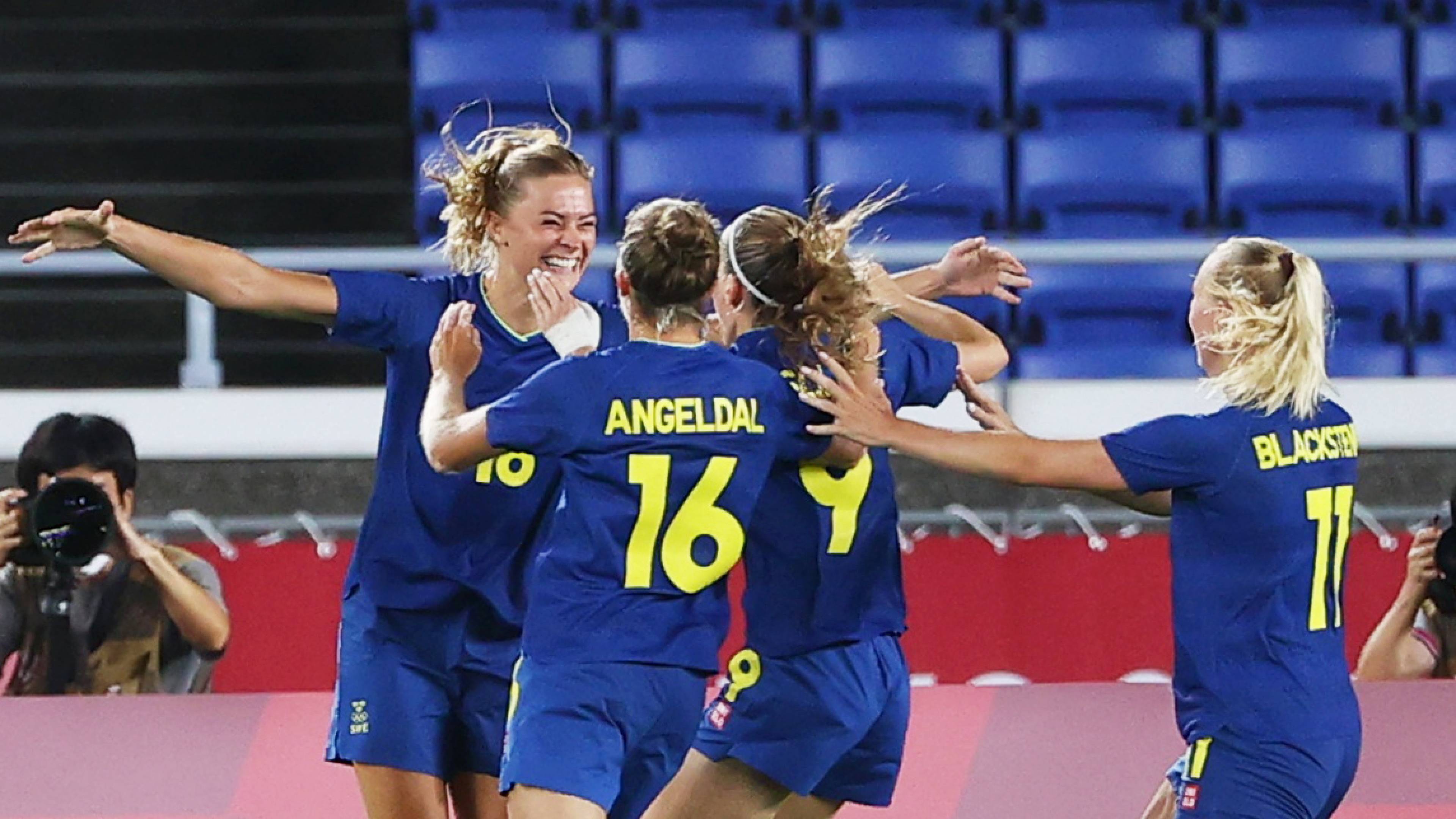 Zweden staat weer in de olympische voetbalfinale en treft Canada | NOS