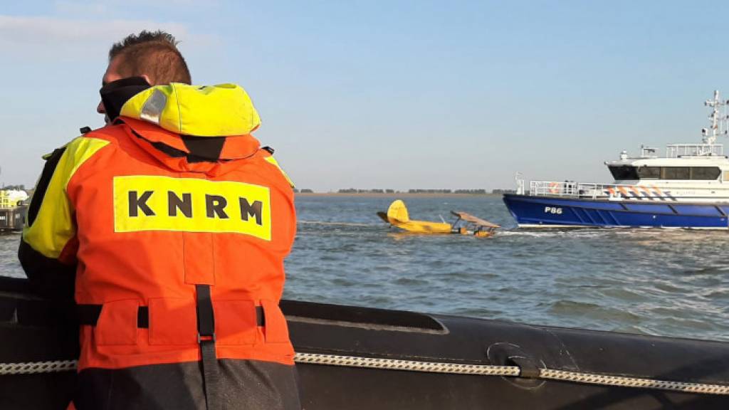 Sportvliegtuigje crasht in Westerschelde, piloot blijft ongedeerd