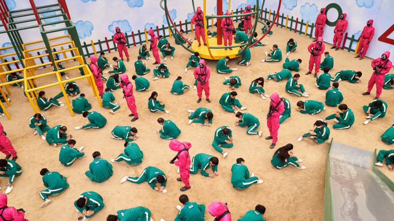 Netflix gaf Squid Game leeftijdskwalificatie van 12 jaar