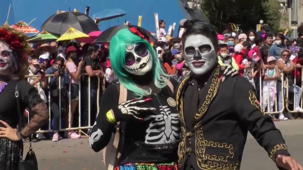 Mexicanen vieren de Dag van de Doden