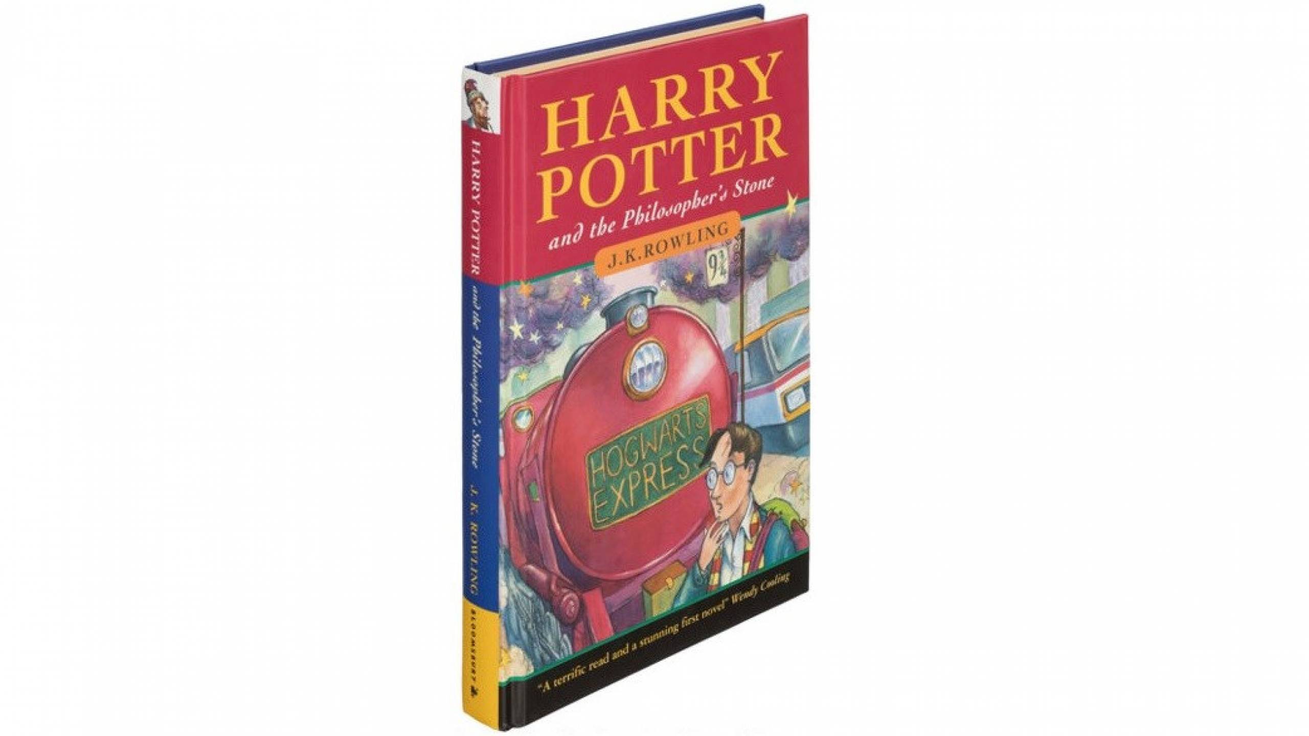 Eerste druk Harry Potter-boek voor bijna een half miljoen geveild | NOS