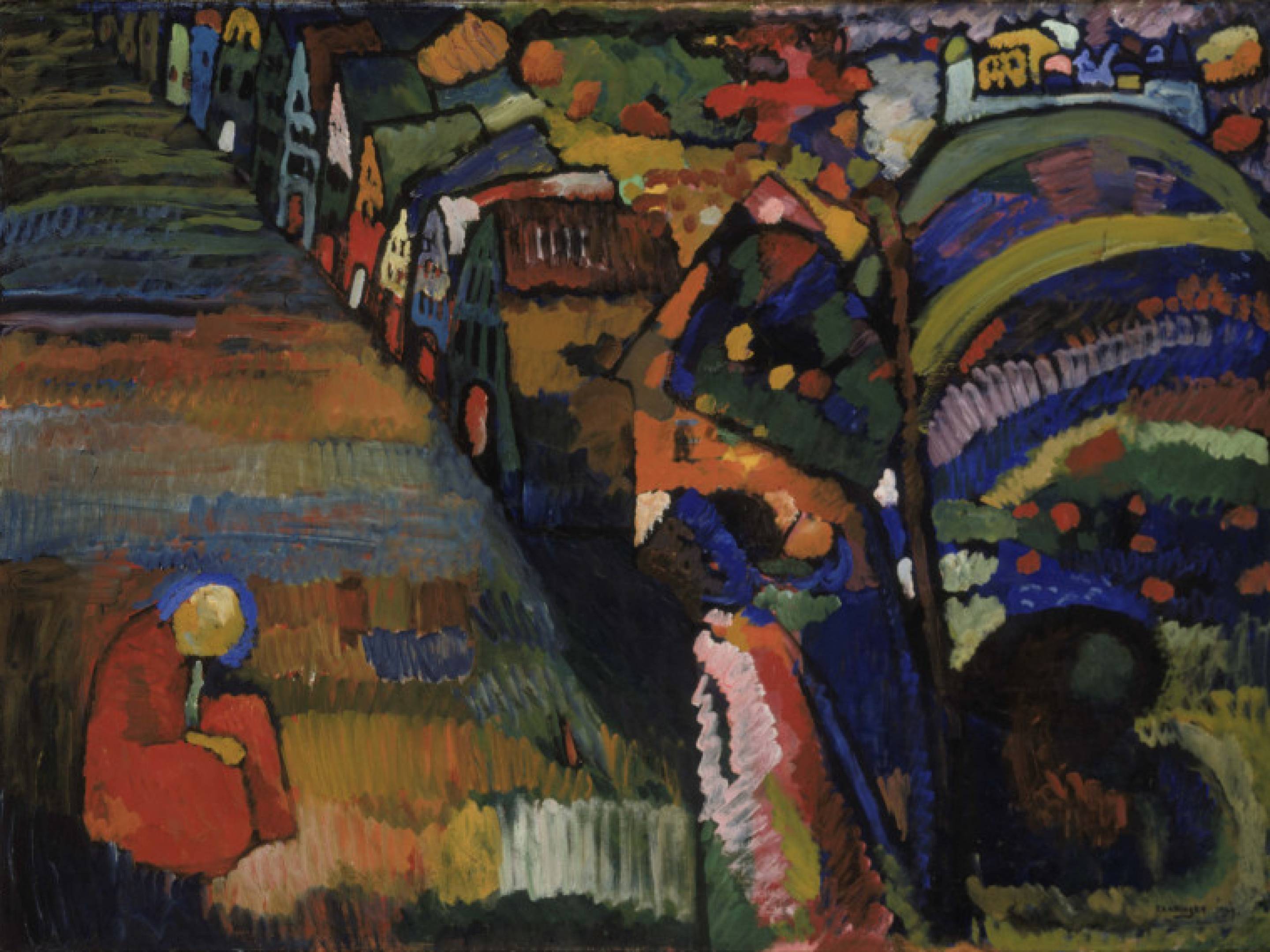 Wassily Kandinsky、VERHALTEN、海外版超希少レゾネ Schilderij Kandinsky niet meer in Stedelijk Museum, teruggegeven