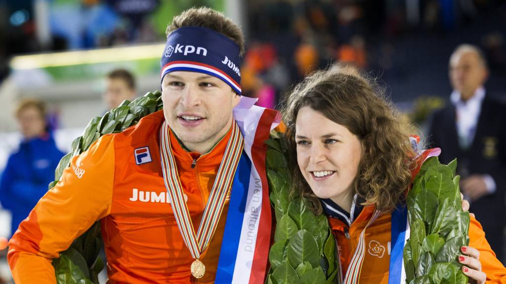 Kijk hier naar het afscheid van Sven Kramer en Ireen Wüst in Thialf