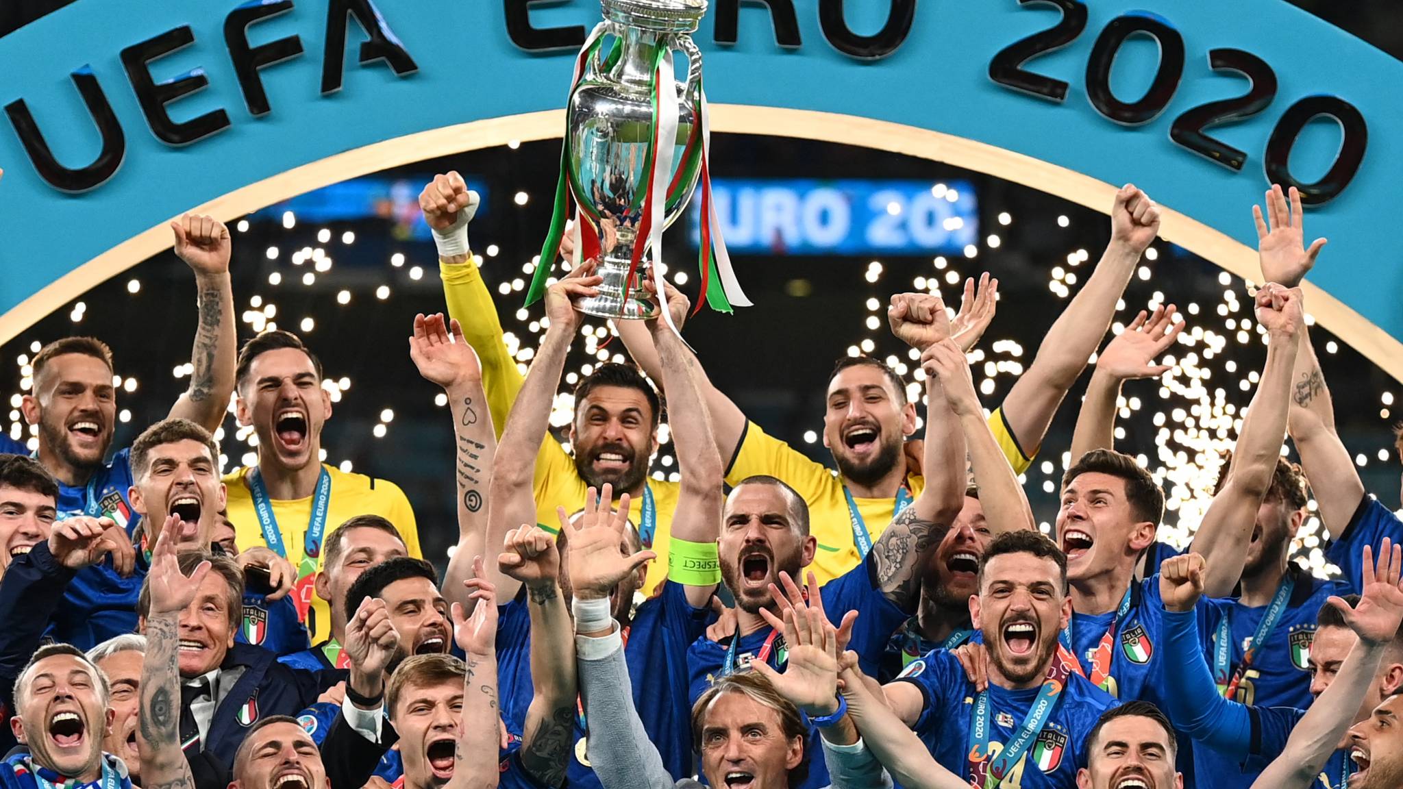 Bekijk de samenvatting van de EK-finale Italië-Engeland | NOS