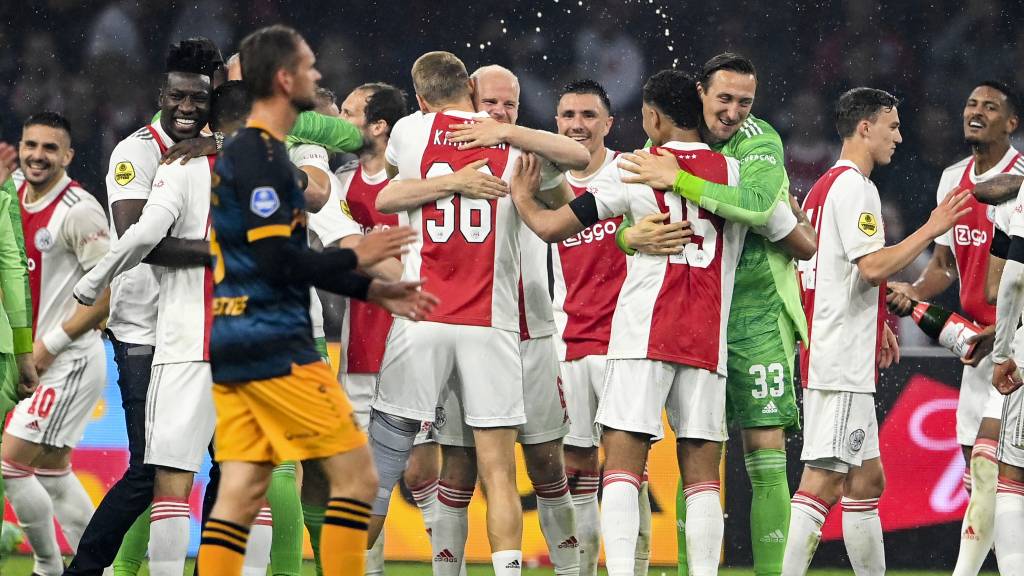 Huldiging landskampioen Ajax in Johan Cruijff Arena