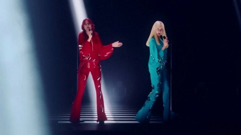 Popgroep ABBA geeft concert met hologrammen