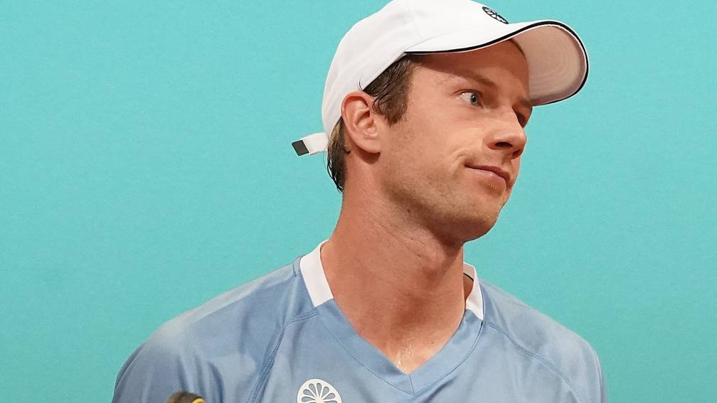 Van de Zandschulp verliest in partij over twee dagen van Amerikaan Tiafoe