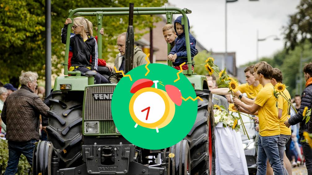 Nieuwswekker Groot afscheid na ongeluk Oud Gastel + Charles wordt