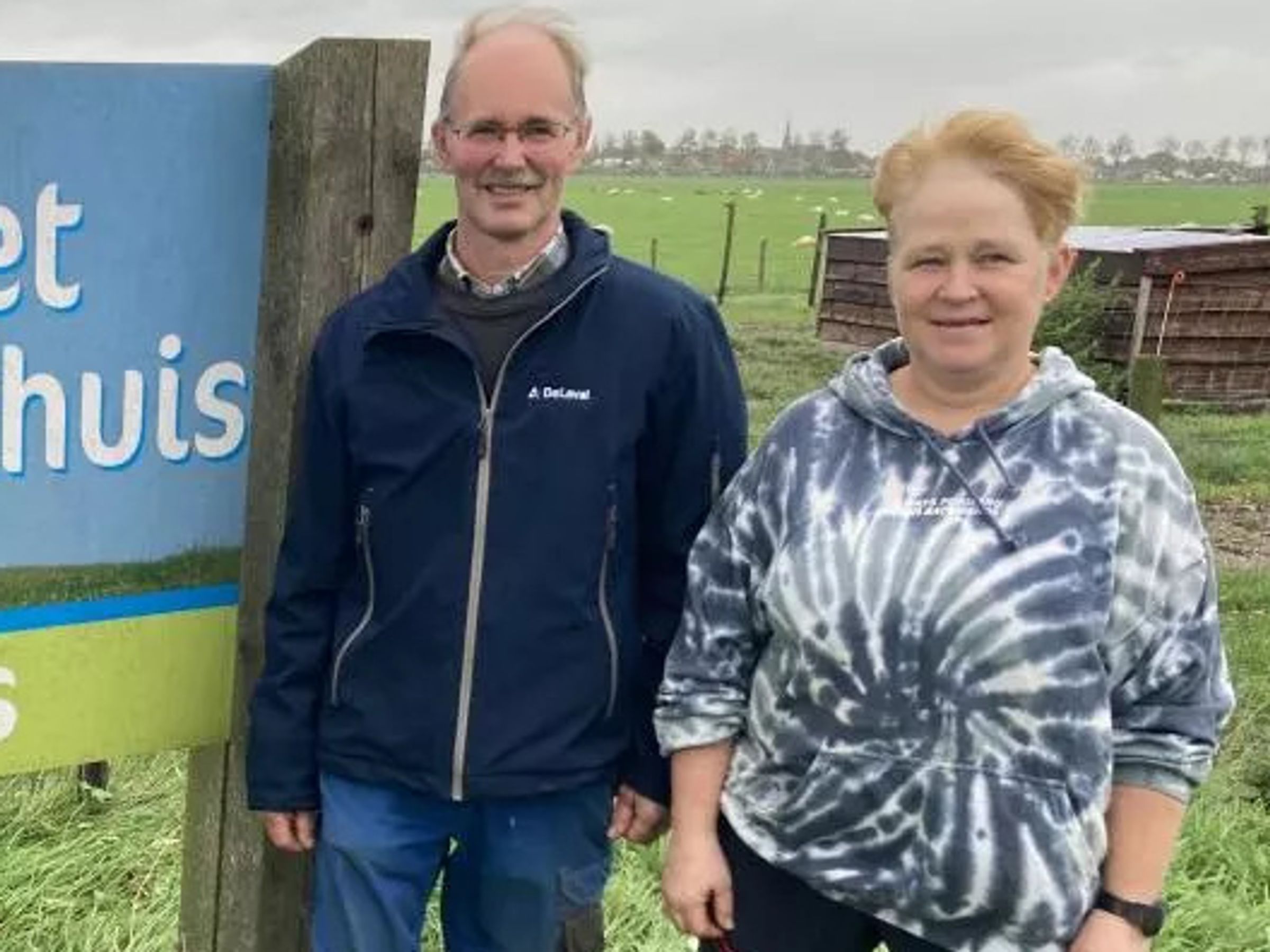 Boer kan warm douchen dankzij de melk van zijn koeien
