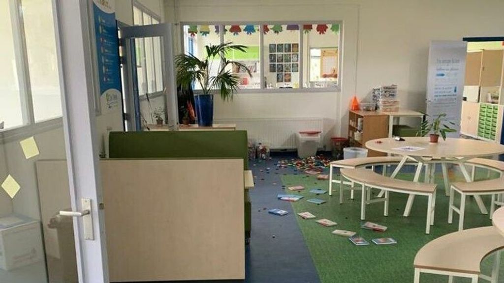 Ravage in basisschool Wissenkerke: computers kapot en ecoline op de muren