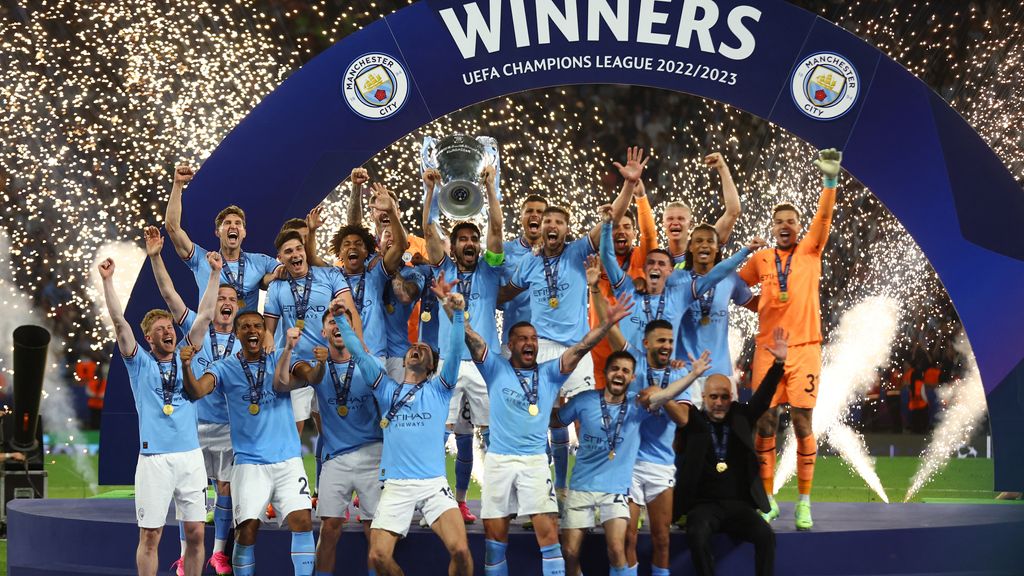 Manchester City wint Champions Leaguefinale