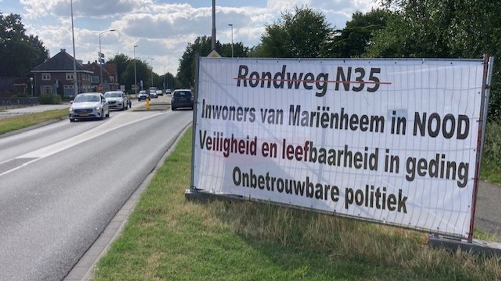 Decennia lobbyen voor weg kop in gedrukt: boos Mariënheem laat van zich horen