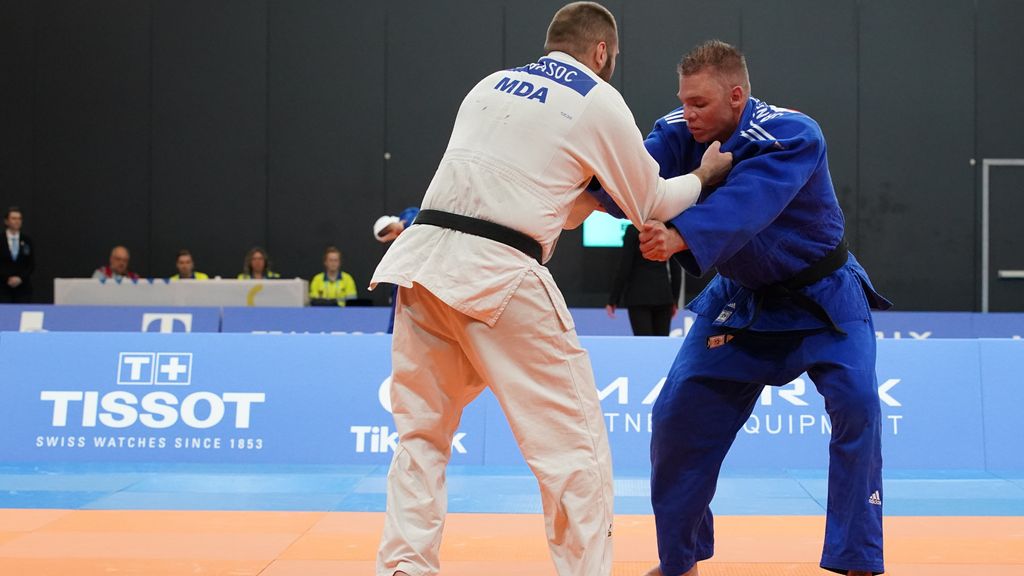De vader van Matz is blind en doet mee aan het EK para-judo