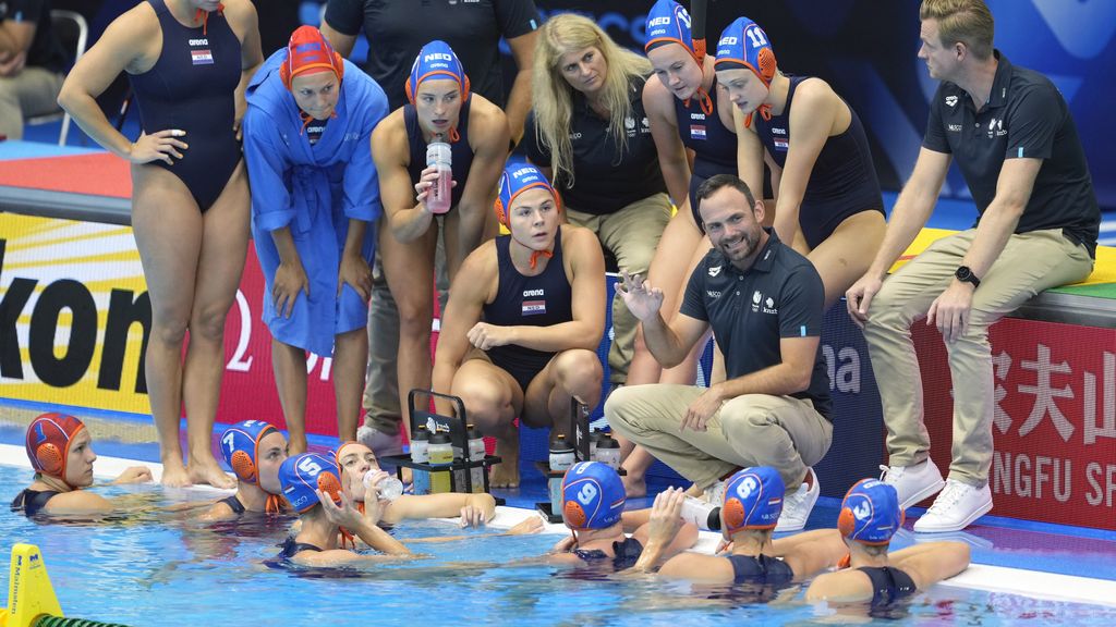 EK waterpolo halve finale Nederland Italië (vrouwen)