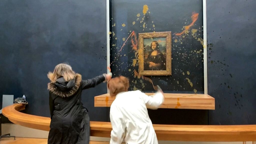 Environmentalists throw soup at Mona Lisa – Archyde
