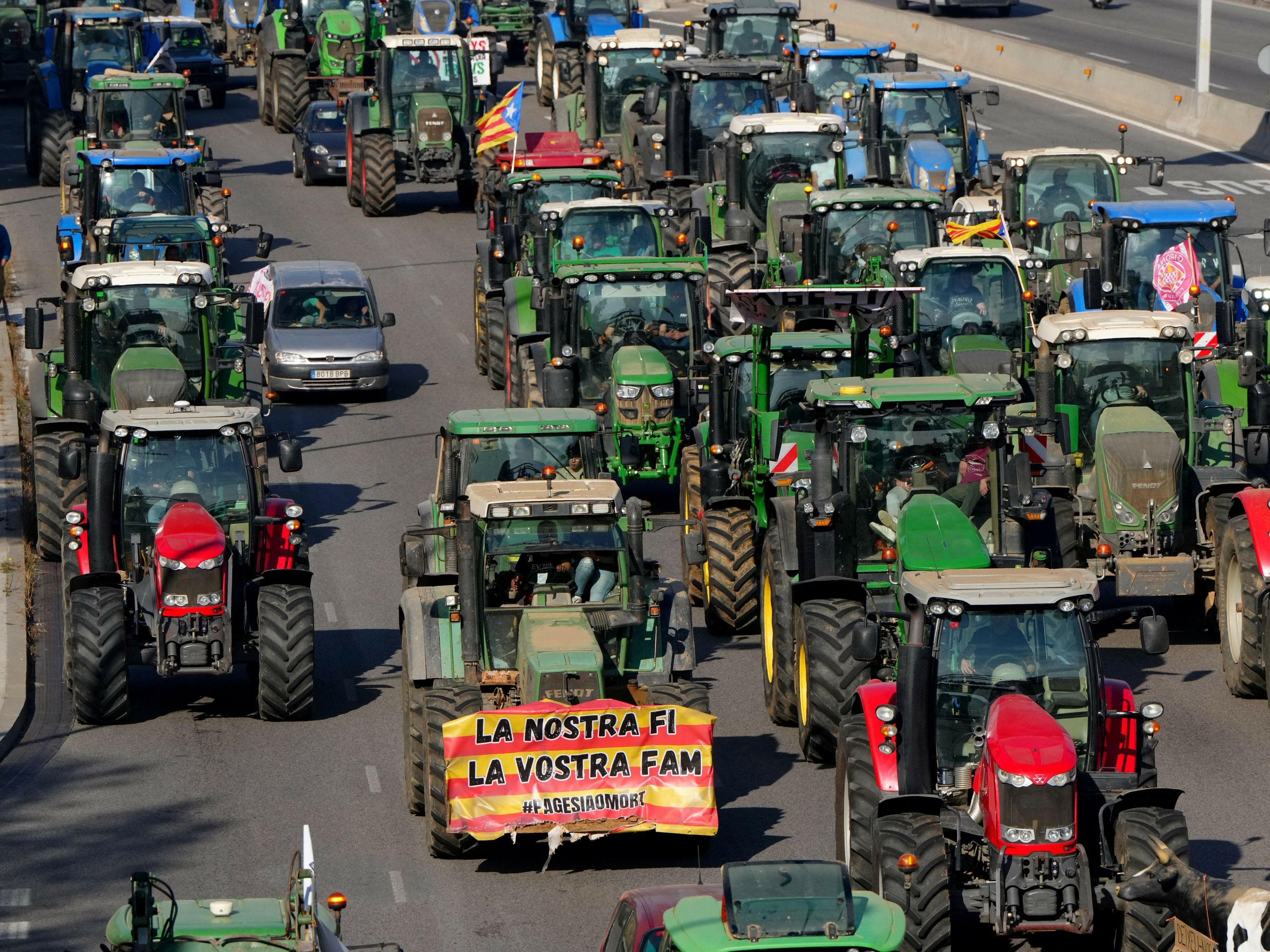 waar staken de boeren vandaag