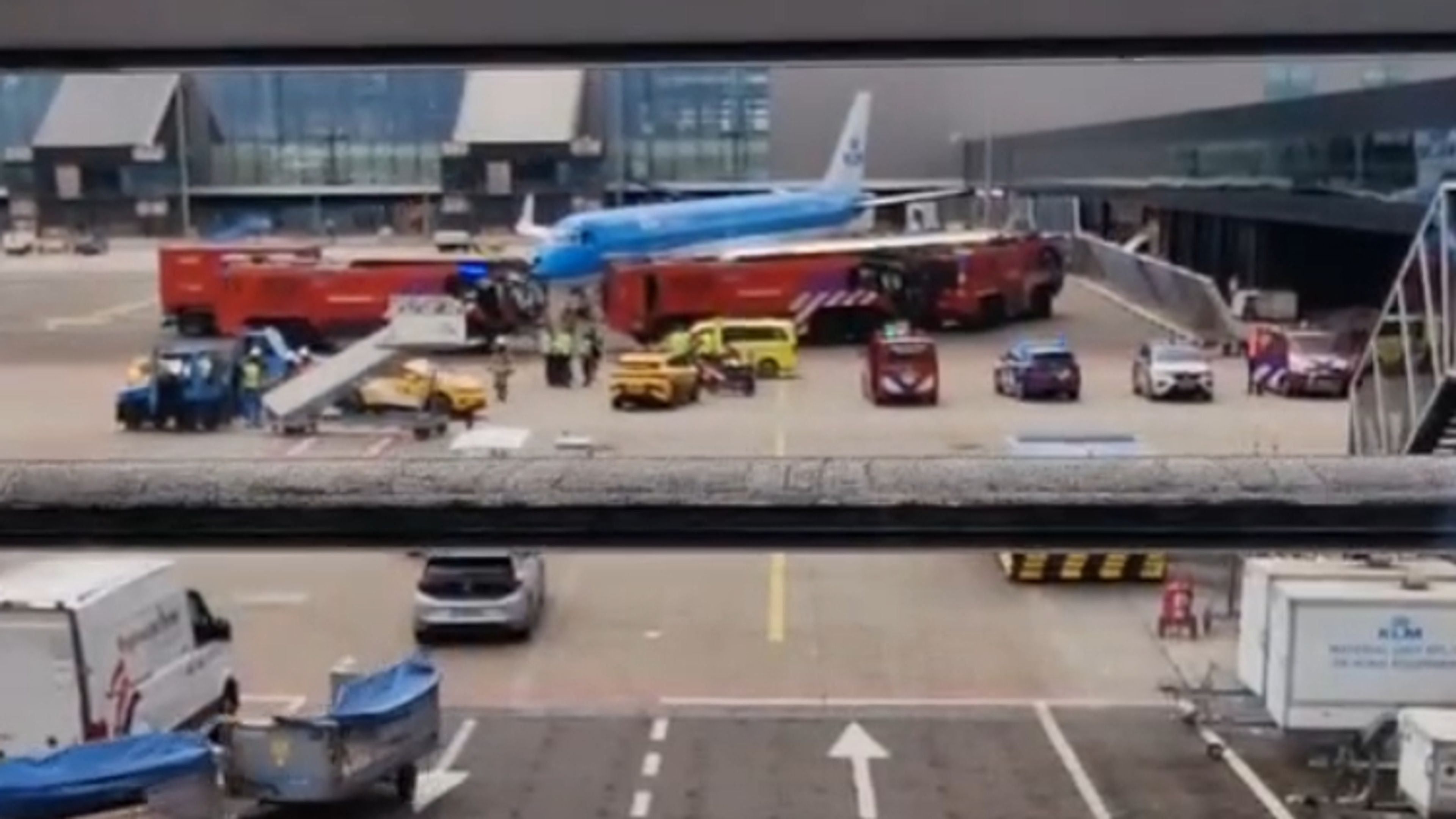 ongeval schiphol vandaag