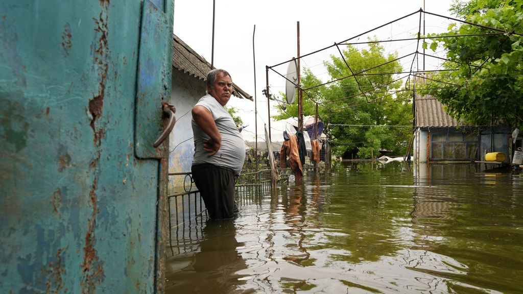 L'Ucraina vuole recuperare dalla Russia i danni subiti dall'edificio distrutto di Kachovkadam