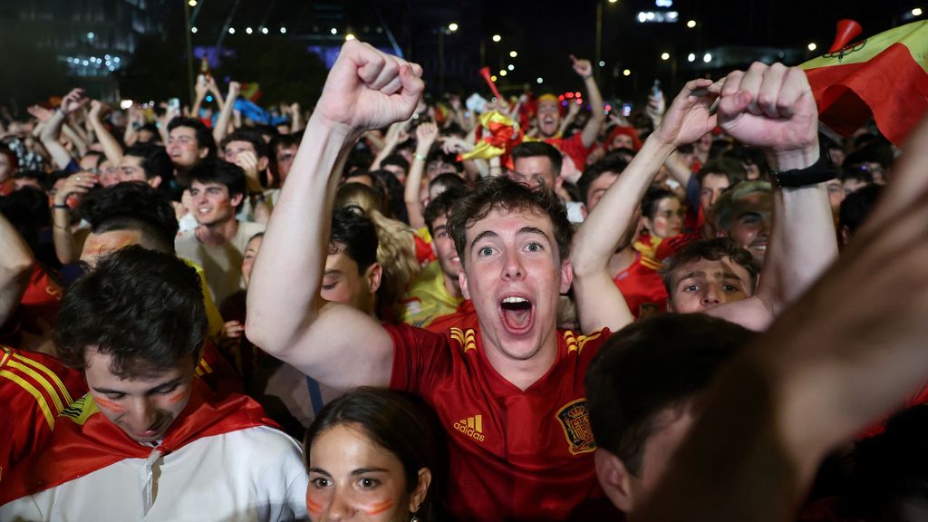スペインで欧州選手権優勝を祝う国民的祝賀会、式典は午後8時頃