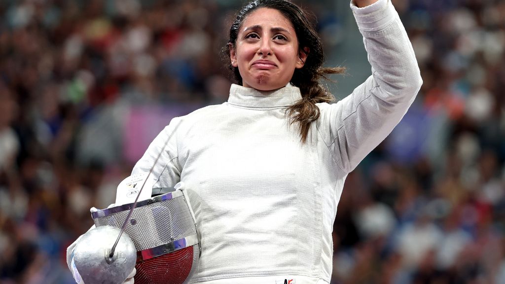 Olympische schermster Hafez onthult: 'Ben zeven maanden zwanger'